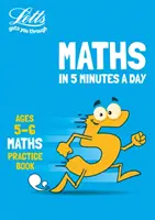 Letts Maths in 5 Minutes a Day Age 5-6 - idealny do użytku domowego - Letts Maths in 5 Minutes a Day Age 5-6 - Ideal for Use at Home