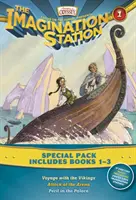 Imagination Station Books 3-Pack: Podróż z wikingami / Atak na arenie / Niebezpieczeństwo w pałacu - Imagination Station Books 3-Pack: Voyage with the Vikings / Attack at the Arena / Peril in the Palace