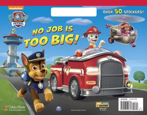 Żadna praca nie jest za duża! (Paw Patrol) - No Job Is Too Big! (Paw Patrol)