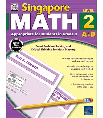 Singapore Math, klasa 3 - Singapore Math, Grade 3