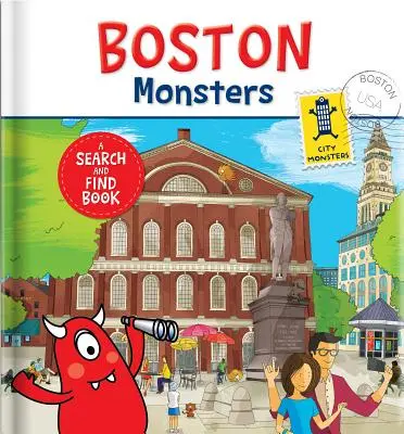 Bostońskie potwory: Książka szukaj i znajdź - Boston Monsters: A Search-And-Find Book