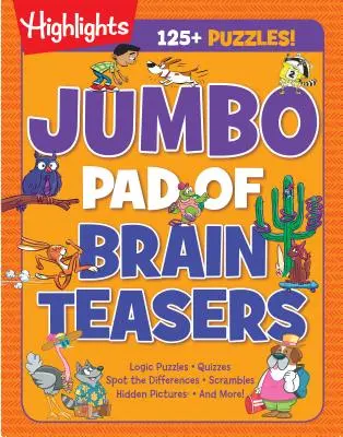 Jumbo Pad z łamigłówkami - Jumbo Pad of Brain Teasers