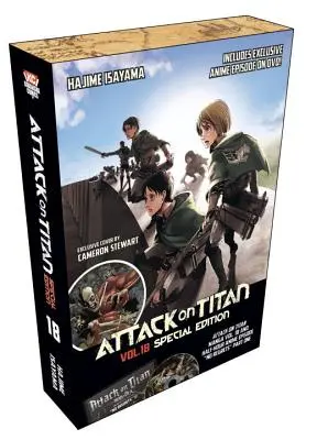 Attack on Titan 18 Manga Special Edition W/DVD [Z DVD] - Attack on Titan 18 Manga Special Edition W/DVD [With DVD]