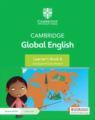 Cambridge Global English Learner's Book 4 z dostępem cyfrowym (1 rok): Dla Cambridge Primary English as a Second Language - Cambridge Global English Learner's Book 4 with Digital Access (1 Year): For Cambridge Primary English as a Second Language