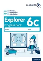 Numicon: Liczby, wzory i liczenie 6 Explorer Progress Book C (pakiet 30 sztuk) - Numicon: Number, Pattern and Calculating 6 Explorer Progress Book C (Pack of 30)