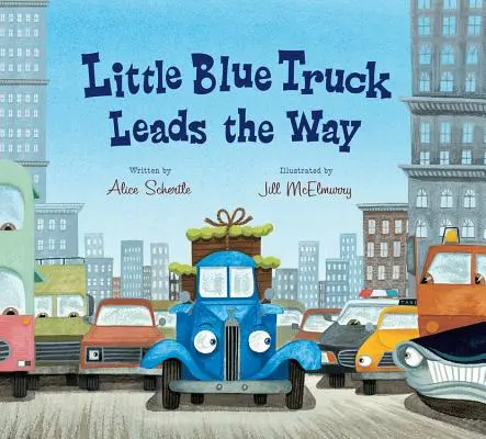 Mała niebieska ciężarówka prowadzi (książka na kolanach) - Little Blue Truck Leads the Way (Lap Board Book)