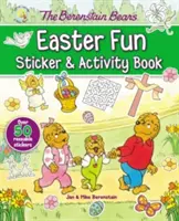 Wielkanocna zabawa z naklejkami i książeczką z zadaniami The Berenstain Bears - The Berenstain Bears Easter Fun Sticker and Activity Book