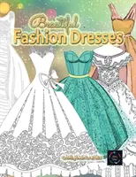 Piękna kolorowanka z modnymi sukienkami dla dorosłych, piękna kolorowanka z sukienkami: Kolorowanki z geometrycznymi wzorami dla dorosłych - Beautiful fashion dresses coloring book for adults, beautiful dresses coloring book: Geometric pattern coloring books for adults