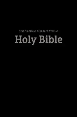 Nasb, Pew and Worship Bible, twarda oprawa, kolor czarny, tekst z 1995 r., wygodny druk - Nasb, Pew and Worship Bible, Hardcover, Black, 1995 Text, Comfort Print