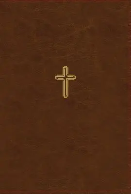 Nasb, Biblia cienkiego druku, duży druk, skórzana miękka, brązowa, wydanie z czerwonymi literami, tekst z 1995 r., wygodny druk - Nasb, Thinline Bible, Large Print, Leathersoft, Brown, Red Letter Edition, 1995 Text, Comfort Print