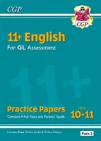 11+ GL English Practice Papers: Wiek 10-11 lat - pakiet 2 (z przewodnikiem dla rodziców i edycją online) - 11+ GL English Practice Papers: Ages 10-11 - Pack 2 (with Parents' Guide & Online Edition)