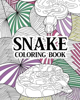 Kolorowanka z wężem - Snake Coloring Book
