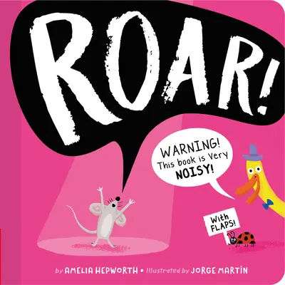 Ryk! Uwaga! Ta książka jest bardzo głośna! - Roar!: Warning! This Book Is Very Noisy!