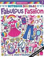 Notebook Doodles Fabulous Fashion: Kolorowanka i zeszyt ćwiczeń - Notebook Doodles Fabulous Fashion: Coloring & Activity Book