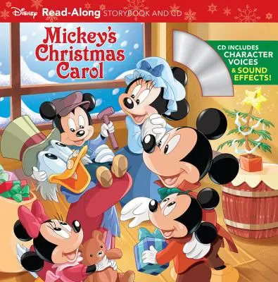 Mickey's Christmas Carol: Read-Along Storybook [z płytą audio CD] - Mickey's Christmas Carol: Read-Along Storybook [With Audio CD]