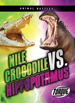 Krokodyl nilowy vs. hipopotam - Nile Crocodile vs. Hippopotamus