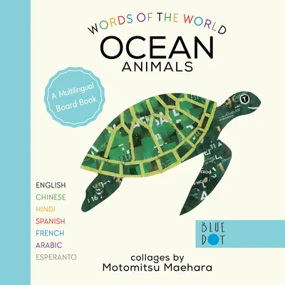 Zwierzęta oceanu (wielojęzyczna książka planszowa) - Ocean Animals (Multilingual Board Book)