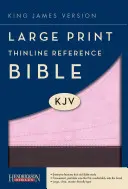 Biblia cienkiego druku w dużym formacie - KJV - Large Print Thinline Reference Bible-KJV