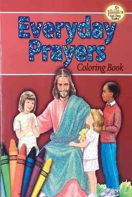 Kolorowanka o codziennych modlitwach - Coloring Book about Everyday Prayers