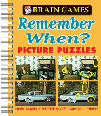 Brain Games - Puzzle obrazkowe: Remember When? - Ile różnic można znaleźć? - Brain Games - Picture Puzzles: Remember When? - How Many Differences Can You Find?