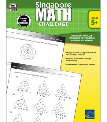 Singapore Math Challenge, klasy 5-8 - Singapore Math Challenge, Grades 5 - 8