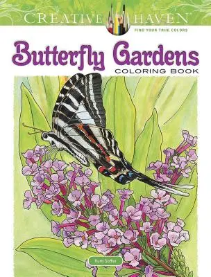 Kolorowanka „Ogrody motyli” Creative Haven - Creative Haven Butterfly Gardens Coloring Book