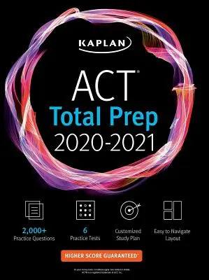 ACT Total Prep 2020-2021 - 6 testów praktycznych + sprawdzone strategie + online + wideo - ACT Total Prep 2020-2021 - 6 Practice Tests + Proven Strategies + Online + Video