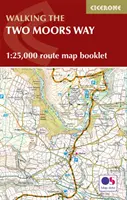 Two Moors Way Map Booklet - mapa trasy OS w skali 1:25 000 - Two Moors Way Map Booklet - 1:25,000 OS Route Mapping