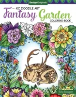 KC Doodle Art Fantasy Garden Książka do kolorowania - KC Doodle Art Fantasy Garden Coloring Book