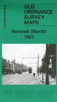 Horwich (Północ) 1907 - Arkusz Lancashire 86.06 - Horwich (North) 1907 - Lancashire Sheet 86.06