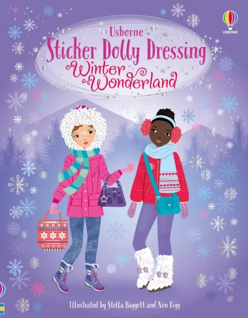 Naklejki dla lalek Zimowa kraina czarów - Sticker Dolly Dressing Winter Wonderland
