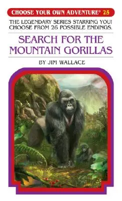 Poszukiwania goryli górskich [z kartami kolekcjonerskimi] - Search for the Mountain Gorillas [With Collectable Cards]