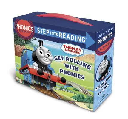 Get Rolling with Phonics (Thomas & Friends): 12 książek krok po kroku - Get Rolling with Phonics (Thomas & Friends): 12 Step Into Reading Books