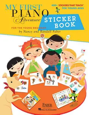 Moja pierwsza przygoda z pianinem - książka z naklejkami - My First Piano Adventure Sticker Book