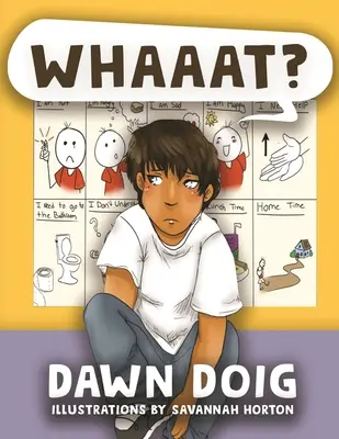 Co? Celebruj wyzwania i sukcesy małego dziecka próbującego zrozumieć nowy język w nowym kraju. - Whaaat?: Celebrate the challenges and successes of a young child trying to understand a new language in a new country.