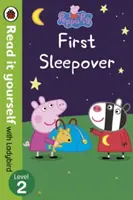 Peppa Pig: First Sleepover - Przeczytaj to sam z Biedronką - Poziom 2 - Peppa Pig: First Sleepover - Read It Yourself with Ladybird Level 2