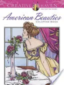 Kolorowanka Creative Haven American Beauties - Creative Haven American Beauties Coloring Book