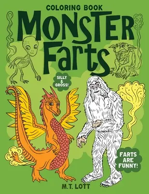 Kolorowanka z pierdzącymi potworami - Monster Farts Coloring Book