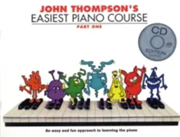 John Thompson's Easiest Piano Course - Część pierwsza (Książka i Audio) - John Thompson's Easiest Piano Course - Part One (Book And Audio)