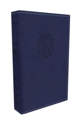 Nkjv, Biblia dla dzieci, skórzana miękka, niebieska, wygodny druk: Biblia Święta, Nowa Wersja Króla Jakuba - Nkjv, Holy Bible for Kids, Leathersoft, Blue, Comfort Print: Holy Bible, New King James Version