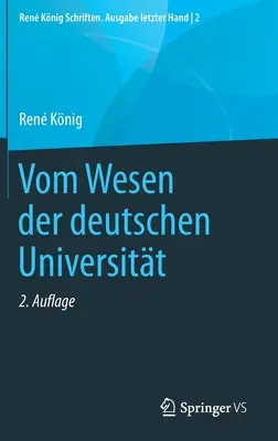 O naturze niemieckiego uniwersytetu - Vom Wesen Der Deutschen Universitt