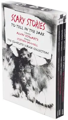 Scary Stories Paperback Box Set: Kompletna kolekcja 3 książek z klasyczną grafiką Stephena Gammella - Scary Stories Paperback Box Set: The Complete 3-Book Collection with Classic Art by Stephen Gammell