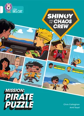 Shinoy and the Chaos Crew Mission: Piracka układanka - pasmo 10/białe - Shinoy and the Chaos Crew Mission: Pirate Puzzle - Band 10/White