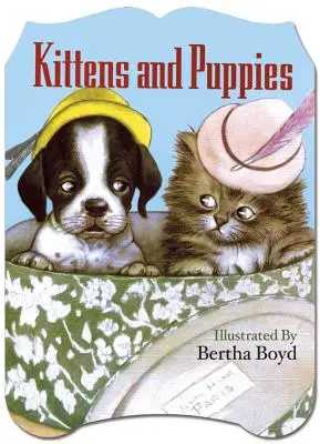 Książka w kształcie kociąt i szczeniąt - Kittens and Puppies Shaped Book