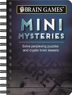 Brain Games Mini Mysteries: Rozwiąż skomplikowane zagadki i łamigłówki. - Brain Games Mini Mysteries: Solve Perplexing Puzzles and Cryptic Brain Teasers