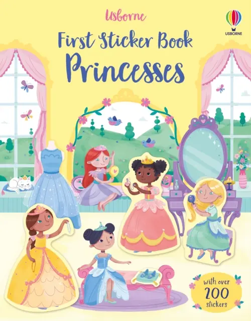 Pierwsza książeczka z naklejkami Księżniczki - First Sticker Book Princesses