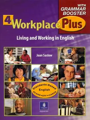 Workplace Plus 4 z podręcznikiem Grammar Booster - Workplace Plus 4 with Grammar Booster Workbook