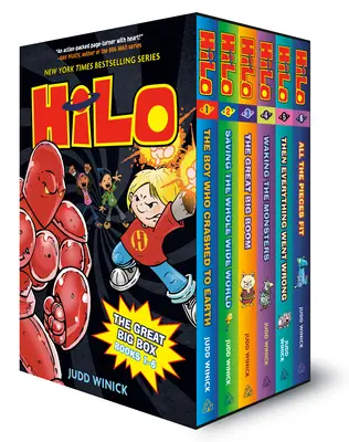 Hilo: The Great Big Box (Książki 1-6) - Hilo: The Great Big Box (Books 1-6)