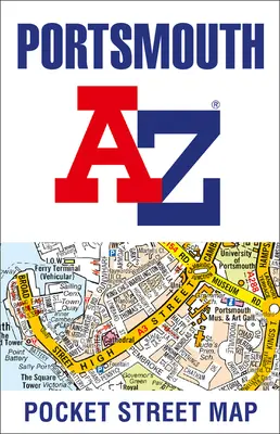 Kieszonkowa mapa ulic Portsmouth A-Z - Portsmouth A-Z Pocket Street Map