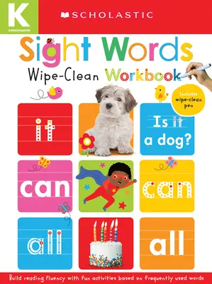 Sight Words: Scholastic Early Learners (Wipe-Clean Workbook)